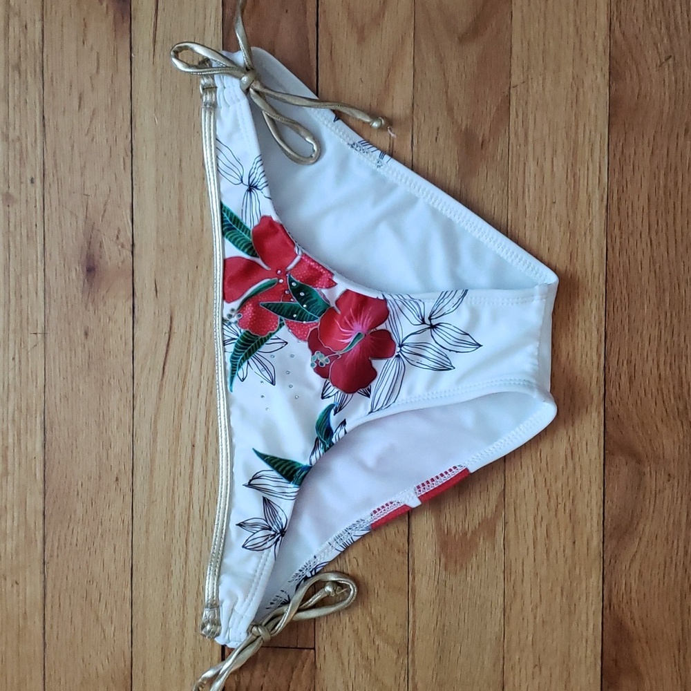 Guess rhinestone bikini bottom